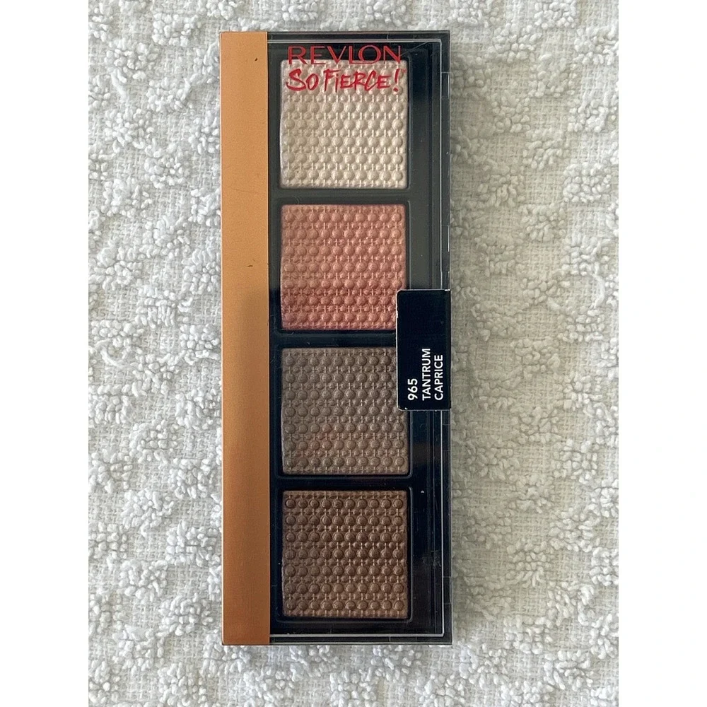 Revlon So Fierce!‎ Eyeshadow Palette 965 Tantrum Caprice Quad Makeup